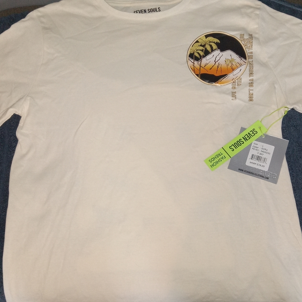 Seven souls men's t-shirt new L